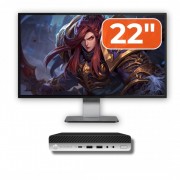 Pachet Calculator Second Hand HP EliteDesk 800 G5 Mini PC, Intel Core i5-9600 2.20 - 3.70GHz, 8GB DDR4, 256GB SSD + Monitor 22" Pachet Calculator Second Hand HP EliteDesk 800 G5 Mini PC, Intel Core i5-9600 2.20 - 3.70GHz, 8GB DDR4, 256GB SSD + Monitor 22"