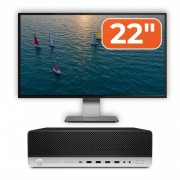 Pachet Calculator Second Hand HP EliteDesk 800 G5 SFF, Intel Core i5-9400 3.00-4.40GHz, 8GB DDR4, 256GB SSD + 22" Monitor Pachet Calculator Second Hand HP EliteDesk 800 G5 SFF, Intel Core i5-9400 3.00-4.40GHz, 8GB DDR4, 256GB SSD + 22" Monitor