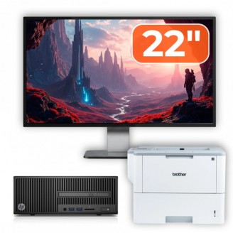 Pachet Calculator Second Hand HP 280 G2 SFF, Intel Core i3-6100 3.70GHz, 8GB DDR4, 500GB HDD, DVD-ROM + Monitor 22" & Imprimanta Brother HL-L6300DW Pachet Calculator Second Hand HP 280 G2 SFF, Intel Core i3-6100 3.70GHz, 8GB DDR4, 500GB HDD, DVD-ROM + Monitor 22" & Imprimanta Brother HL-L6300DW