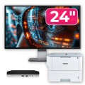 Pachet Calculator Second Hand HP ProDesk 400 G4 Mini PC, Intel Core i5-8500T 2.10 - 3.50GHz, 8GB DDR4, 256GB SSD + Monitor 24" & Imprimanta Brother HL-L6300DW Pachet Calculator Second Hand HP ProDesk 400 G4 Mini PC, Intel Core i5-8500T 2.10 - 3.50GHz, 8GB DDR4, 256GB SSD + Monitor 24" & Imprimanta Brother HL-L6300DW