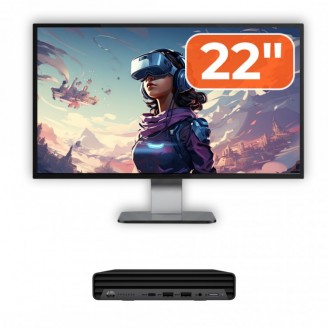 Pachet Calculator Refurbished HP ProDesk 400 G6 Mini, Intel Core i5-10500T 2.30 - 3.80GHz, 8GB DDR4, 256GB SSD + Monitor 22 Inch + Windows 10 Pro Pachet Calculator Refurbished HP ProDesk 400 G6 Mini, Intel Core i5-10500T 2.30 - 3.80GHz, 8GB DDR4, 256GB SSD + Monitor 22 Inch + Windows 10 Pro