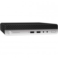 Calculator Refurbished HP ProDesk 400 G4 Mini PC, Intel Core i5-8500T 2.10 - 3.50GHz, 8GB DDR4, 256GB SSD + Windows 10 Home