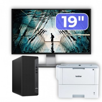 Pachet Calculator Second Hand HP EliteDesk 800 G6 Tower, Intel Core i5-10400F 2.90 - 4.30GHz, 16GB DDR4, Placa Video AMD Radeon R7 430 2GB, 256GB SSD + Monitor 19" & Imprimanta Brother HL-L6300DW Pachet Calculator Second Hand HP EliteDesk 800 G6 Tower, Intel Core i5-10400F 2.90 - 4.30GHz, 16GB DDR4, Placa Video AMD Radeon R7 430 2GB, 256GB SSD + Monitor 19" & Imprimanta Brother HL-L6300DW