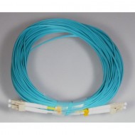 Cablu fibra optica ACT, LC/PC to LC/PC Duplex Multimode 50/125, OM3, 2.0mm, 10M