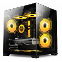 Sistem PC Gaming OptimX Ambra X, Intel Core i5-9500T 2.20 - 3.70GHz, 16GB DDR4, 512GB SSD, RX 580 8GB, Windows 11 Pro