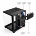 Carcasa Noua Pro Gaming Ambra Black Cube, Middle Tower, Micro-ATX, Fara Sursa, 5x Fan ARGB, Controller ARGB, Telecomanda Carcasa Noua Pro Gaming Ambra Black Cube, Middle Tower, Micro-ATX, Fara Sursa, 5x Fan ARGB, Controller ARGB, Telecomanda