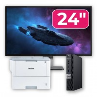 Pachet Calculator Second Hand DELL OptiPlex 5060 Mini PC, Intel Core i5-8500T 2.10-3.50GHz, 16GB DDR4, 512GB SSD + Monitor 24" + Imprimanta Brother HL-L6300DW Pachet Calculator Second Hand DELL OptiPlex 5060 Mini PC, Intel Core i5-8500T 2.10-3.50GHz, 16GB DDR4, 512GB SSD + Monitor 24" + Imprimanta Brother HL-L6300DW