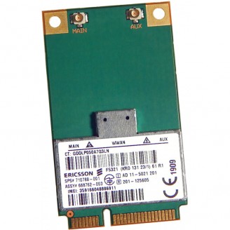 Modul 3G Wireless HP Ericsson F5321 Modul 3G Wireless HP Ericsson F5321