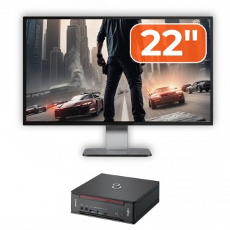 Pachet Calculator Second Hand Fujitsu Esprimo Q958 Mini PC, Intel Core i5-9500 3.00 - 4.40GHz, 8GB DDR4, 256GB SSD + Monitor 22" Pachet Calculator Second Hand Fujitsu Esprimo Q958 Mini PC, Intel Core i5-9500 3.00 - 4.40GHz, 8GB DDR4, 256GB SSD + Monitor 22"