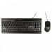 Kit tastatura wired Spacer SPOK-WD-02 USB cu Mouse Negru Kit tastatura wired Spacer SPOK-WD-02 USB cu Mouse Negru