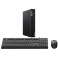 Mini PC Refurbished Lenovo ThinkCentre M70q, Intel Pentium Gold G6400T 3.40GHz, 8GB DDR4, 256GB SSD NVMe + cadou tastatura si mouse OptimX Pro KM500 + Windows 11 Home