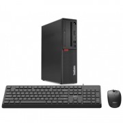 PC Refurbished Lenovo ThinkCentre M720s SFF, Intel Pentium Gold G5600 3.90GHz, 8GB DDR4, 256GB SSD NVMe + Windows 11 Pro + cadou tastatura si mouse OptimX Pro KM500