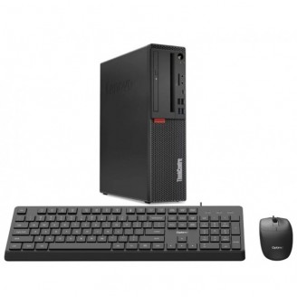 PC Refurbished Lenovo ThinkCentre M720s SFF, Intel Core i5-9400 2.90-4.10GHz, 8GB DDR4, 256GB SSD NVMe + Windows 11 Home + cadou tastatura si mouse OptimX Pro KM500