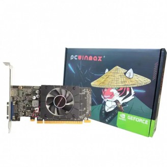 Placa video Noua PCWinMax GeForce GT 710, 2GB GDDR3, HDMI, VGA, Racire Activa, Low/High profile bracket Placa video Noua PCWinMax GeForce GT 710, 2GB GDDR3, HDMI, VGA, Racire Activa, Low/High profile bracket