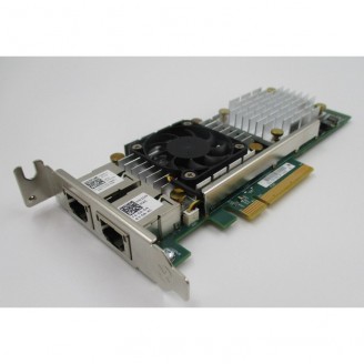Placa de retea server DELL Broadcom 57810S, 2 x 10Gb RJ45, Low Profile