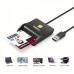 Cititor electronic OptimX Pro-SCR305 pentru carte de identitate / buletin / CEI / card sanatate, USB 2.0, Compatibil Windows, Linux, Mac OS