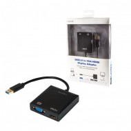 Adaptor USB 3.0 (T) - HDMI (M) / VGA (M)